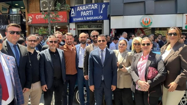 Anahtar Parti Tekirdağ Teşkilatı, İstanbul İl Başkanlığı Açılışına Katıldı
