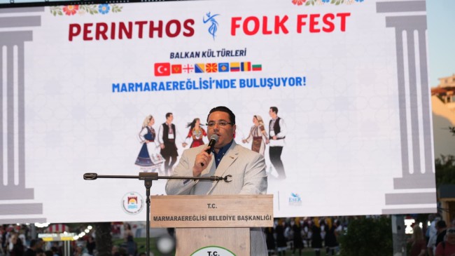 Marmaraereğlisi’nde Tarihi Gece: Perinthos FolkFest’e Binlerce Kişi Akın Etti