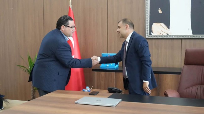 Marmaraereğlisi Belediye Başkanı Onur Bozkurter’den Yeni Kaymakam Dr. Fatih Kızıltoprak’a Hoş Geldin Ziyareti