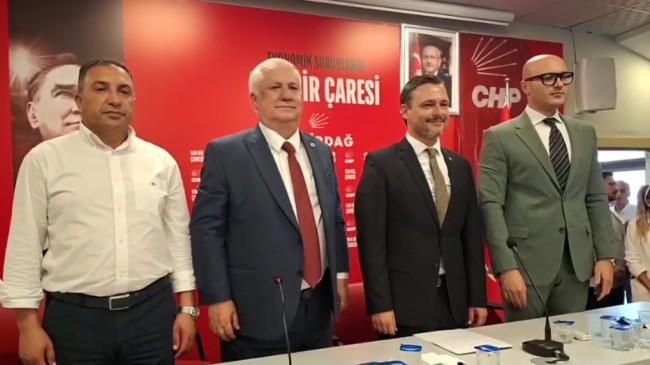 CHP Tekirdağ İl Başkanı Erdoğan Kaplan, Marmaraereğlisi/Çerkezköy ve Süleymanpaşa ilçe Başkanlarıyla Basın Mensuplarının Sorularını Yanıtladı!