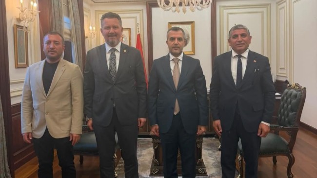 AK PARTİ TEKİRDAĞ MİLLETVEKİLİ MESTAN ÖZCAN’DAN ADALET BAKANLIĞINA ZİYARET