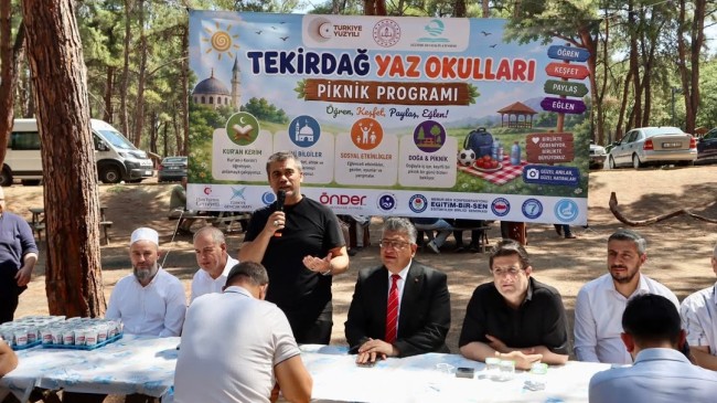 AK Parti Tekirdağ İl Başkanı Ali Gümüş, Yaz Okulları Piknik Programı’nda Öğrenciler ve Ailelerle Bir Araya Geldi