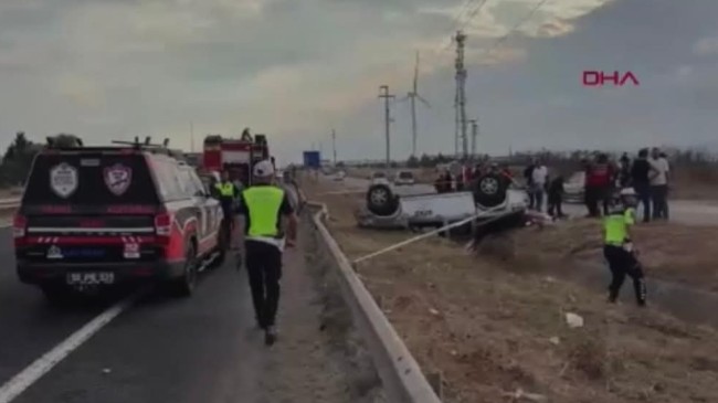 Çorlu’da Afad Ekibi Trafik Kazası Geçirdi    