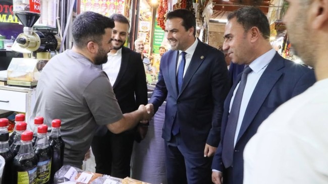 Milletvekili Gökhan Diktaş Şanlıurfa’da Esnaf ve Vatandaşlarla Buluştu