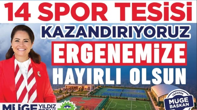 ERGENE’YE 14 YENİ SPOR TESİSİ!  BAŞKAN TOPAK: “BİR SÖZÜMÜZÜ DAHA TUTTUK!”